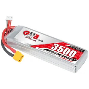 GNB GAONENG 3500mAh 3S 11.1V 110C 120C XT60 RC एयर ड्रोन LiPo बैटरी हाई डिस्चार्ज C रेटिंग परफॉर्मेंस हेलीकॉप्टर