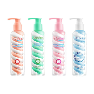 La Nueva Leche Corporal SADOER con Nicotinamida, Aguacate, Naranja Sanguina y Algodón de Azúcar, Hidrata y Humecta la Piel, Productos para el Cuidado de la Piel - Product Image 1
