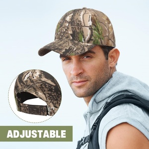 Gorra Snapback para Hombre y <span class=keywords><strong>Mujer</strong></span>, Gorras de Béisbol de Camuflaje, Senderismo, Pesca, Camping, Turista, Malla - Product Image 2