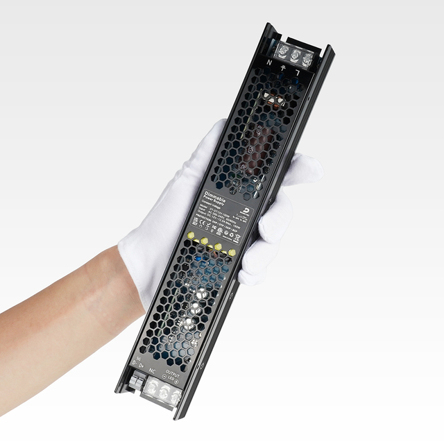 Triac Dali 0/1-10V Dimmable Switching Power Supply Led Driver 12V 24V 5A 60W Class 2 96W Dimmable Led Driver