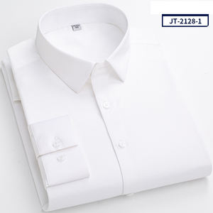 Polo di Alta Qualità Elasticizzata a 4 Vie in Bambù Nuova Tinta Unita Abbigliamento da Lavoro Business Senza Stiro per <span class=keywords><strong>Uomo</strong></span> - Product Image 2