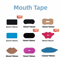 Bande adhésive respirante pour le sommeil, en tissu extensible, à haute adhérence, anti-respiration, douce pour la peau, patch de soutien