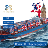 Service de Fret Maritime Important : Livraison Porte-à-Porte, Expédition Maritime vers le Royaume-Uni (DDU/DDP)