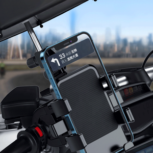 Support de téléphone portable pour <span class=keywords><strong>parapluie</strong></span>, pare-soleil, étanche, pour scooter électrique, vélo, moto - Product Image 3