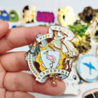 Haute qualité usine personnalisé mode mignon broches métal Logo Badges broche dur doux émail broches épinglettes papillon embrayage