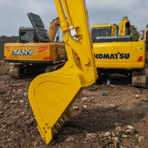 Excavadora de cadenas Komatsu PC120 usada con pocas horas de trabajo, excavadora compacta mediana de 12 toneladas, maquinaria de excavación japonesa duradera - Product Image 5