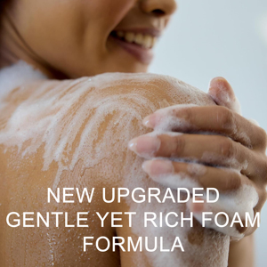 Gel douche pour le corps à la vitamine C et aux agrumes, marque privée, avec beurre de karité et aloe vera, vitamine E, formule hydratante pour une peau éclatante, 300 ml - Product Image 5