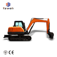 YAWEH-miniexcavadoras de brazo, mini martillo hidráulico de 0,8 toneladas, alta calidad, precio de fábrica