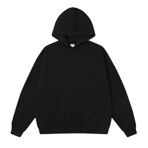 Sweat-shirt à capuche épais doublé en polaire 460 g/m² (unisexe) - Coupe décontractée, chaud et écologique pour l'automne/hiver - Product Image 2
