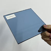 Verre décoratif en céramique laminée colorée, verre imprimé à motifs pour la décoration des bâtiments