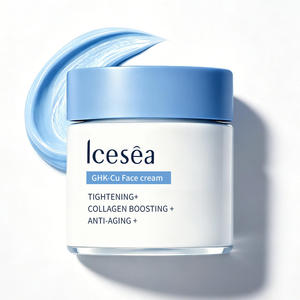 Crème pour le visage Icesea GHK-CU SNAP-8 au suif de bœuf, peptides de cuivre, multi-peptides, acide hyaluronique, raffermissante, anti-rides, OEM/ODM - Product Image 5