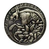 Médaille commémorative personnalisée en alliage zinc-aluminium, plaquée hydrauliquement, pour clubs de golf, tennis, rugby, baseball, pièce souvenir estampillée