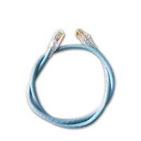 Kabel Patch Cord Ethernet LAN Cat.5e 4 Pair UTP Cat5e RJ45 Warna Kuning Biru 3ft 1m 2m 3m 5m 10m 20m 30meter untuk Router ADSL PC Laptop