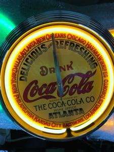 Orologio da Parete con Tubo al Neon da 15 Pollici Personalizzabile Orologio Pubblicitario Luminoso con Design <span class=keywords><strong>Arcobaleno</strong></span> in Vetro per Negozi e Regali - Product Image 2