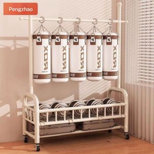 Perchero de Ropa Moderno de Metal con Doble Barra, 60, 80, 100, 120, 150 cm, 2 Estantes de Almacenamiento, 4 Ganchos, Resistente al Óxido, Móvil, para Dormitorio - Product Image 2