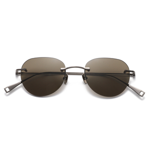Gafas de Sol Ovaladas sin Montura, Lentes de Espejo Rojas, Ligeras, Unisex, Estilo Casual para Adultos - Product Image 6