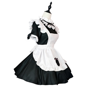 Bear Maid Outfit Cosplay Costume Black White Lolita Dress Anime Role Play Performance Costume For Women Spring 2023 - Product Image 4