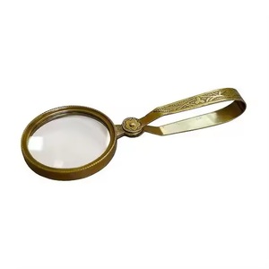 Loupe en or de qualité supérieure et loupe décorative en métal pour les cadeaux - Product Image 5