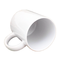 Vente en gros par le fabricant : Tasse blanche de 11 oz avec revêtement, changeant de couleur, grande quantité, pour sublimation, transfert thermique, excellent article pour les boissons