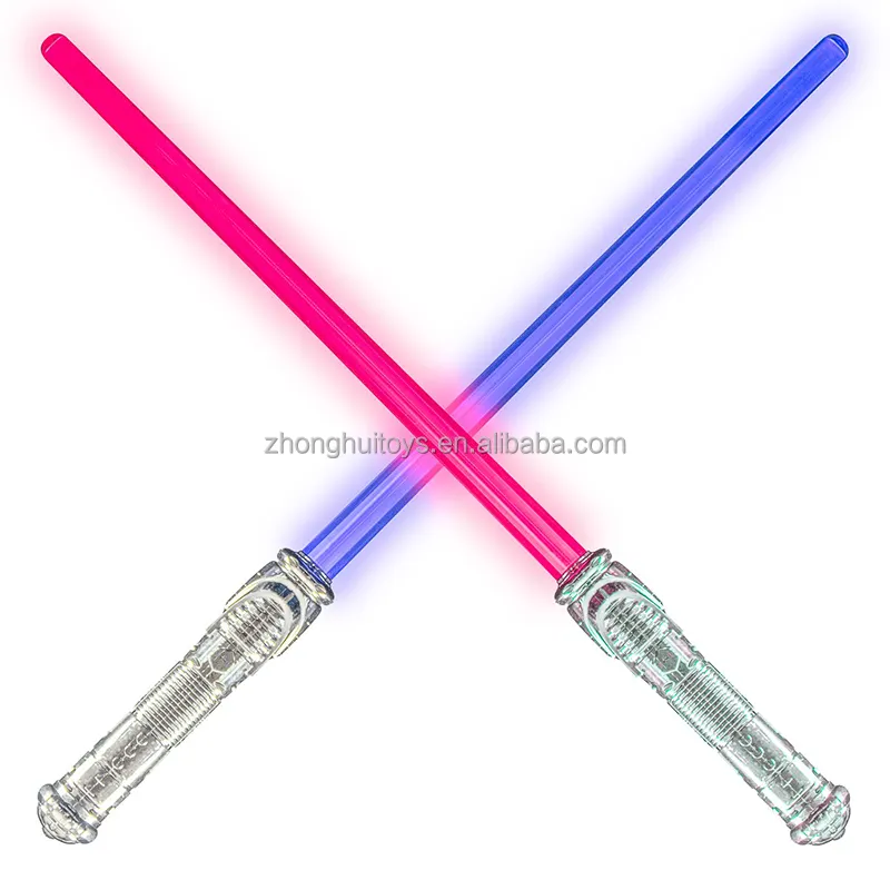 Green Red Blue Lgt Light Saber Lighter Lightsaber Toy, Kid Foam Plastic Led Flashing Laser Light Up Swords Toy