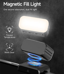 Estabilizador Antivibración con Seguimiento por IA M06, Barra Telescópica Integrada con Micrófono Inalámbrico para Grabación de Vlogs con Smartphone - Product Image 5