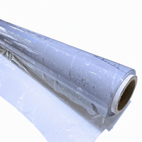 Film PVC super transparent, film plastique transparent en rouleau pour plusieurs applications d'emballage
