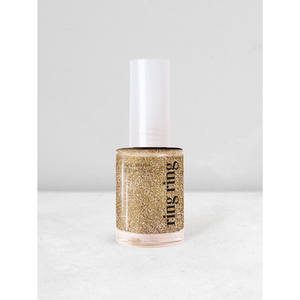 10 ml Marigold Glitter Nail Art Ring Ring Vernis à ongles de qualité supérieure avec effet pailleté - Product Image 1