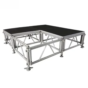 High quality TUV certificated Storage Simple Aluminum Portable Stage For Sale