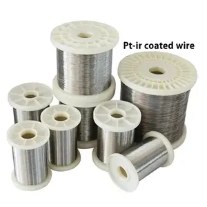 Pt90Ir10 Pt-ir Wire 0.5m Insulated Wire 0.009mm Insulation Thickness Ptfe Insulated Platinum Iridium Wire