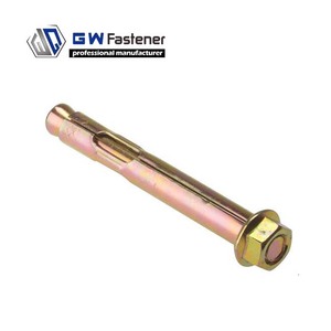 Ancre à manchon hexagonale en zinc jaune M6 M8 M10 M12 M16, ancre à manchon Dynabolt - Product Image 4