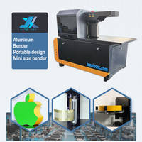 Mini plieuse CNC JX AUTO, pliage et roulage automatiques pour le façonnage des métaux en aluminium