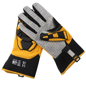 Stoßfeste Schnittschutzhandschuhe TPR Rückenschutz Hochbelastbare Sicherheitsarbeitshandschuhe für Öl- und Gasindustrie sowie Bergbau - Product Image 6