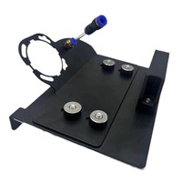 Outil universel de chanfreinage de carreaux à 45 degrés Support de support de meuleuse d'angle Barcker Convient pour un diamètre maximal de broche de 1.77in/45mm