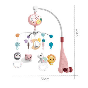 Sonajero <span class=keywords><strong>para</strong></span> cama de bebé, juguete <span class=keywords><strong>para</strong></span> cama, <span class=keywords><strong>carrusel</strong></span>, proyección <span class=keywords><strong>para</strong></span> <span class=keywords><strong>cuna</strong></span>, gran oferta - Product Image 2