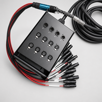 Câble audio DMX XLR 3 broches 28 voies avec alimentation pour événements, mariages et fêtes