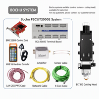 Sistem Pengontrol Laser Friendess FSCUT1000S 2000 Kotak Genggam Nirkabel Preamplifier Peralatan Mesin Pemotong Logam Serat Baru