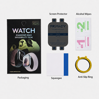 Film Hydrogel Anti-Espionnage HD Clair à Couverture Totale pour Apple Watch Series 11 10 9 8 7 6 Ultra, Protection d'Écran Quotidienne pour Montre Intelligente