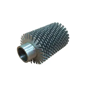 Intercambio de calor de acero al carbono, tubo con aletas en espiral de cobre y aluminio, tubo de aleta en espiral dentado G Kl para intercambiador de calor de caldera