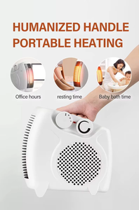 <span class=keywords><strong>Calentador</strong></span> Eléctrico Portátil PTC de Plástico para Invierno, 2000W, con Termostato Ajustable y Protección Antivuelco - Product Image 4