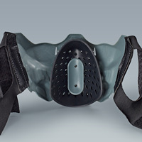 Masque de tir tactique demi-visage, masque de tir réaliste en silicone CS, protection multifonctionnelle, cyberpunk