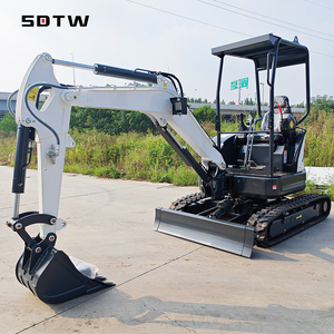 中国2500kgミニバガー2.5トンバガーチャックショベルスイングブーム大キャビンEURO EPA排出多機能ショベル - Product Image 5