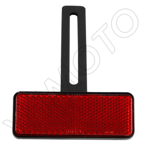 YHMOTO Support de plaque d'immatriculation arrière universel pour moto, réflecteur, pour tous les modèles, installation facile - Product Image 4