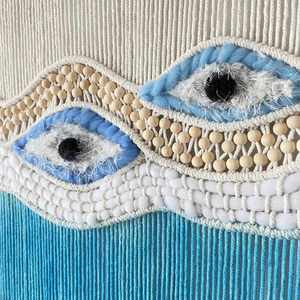 Factory Customized Bohemian Cotton <b>Macrame</b> Wall Hangings <b>Art</b> Decor Hand Woven Eco-Friendly Home Decoration - Product Image 5