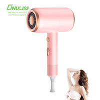 Sèche-cheveux rechargeable à ions négatifs à haute vitesse 1800W avec moteur CC de conception nouvelle 2021