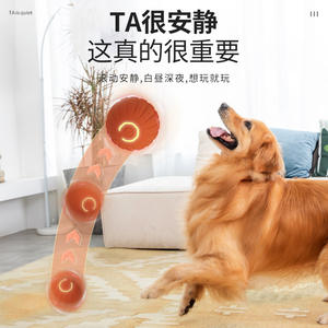 Juguete para Perros con Pelota Rebotante por Gravedad, Juguete Eléctrico Autoentretenido para Cachorros de TPR - Product Image 2