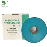 Torniquete médico desechable re-CUT para colección de sangre, conjunto de torniquetes