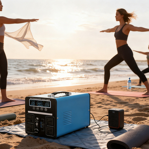 สถานีพลังงานสำรองแบบพกพา แบตเตอรี่ลิเธียมเทอร์นารีขนาดใหญ่ 1200W พร้อมระบบ MPPT และคลื่นไซน์บริสุทธิ์ สำหรับการตั้งแคมป์และสถานการณ์ฉุกเฉิน - Product Image 6