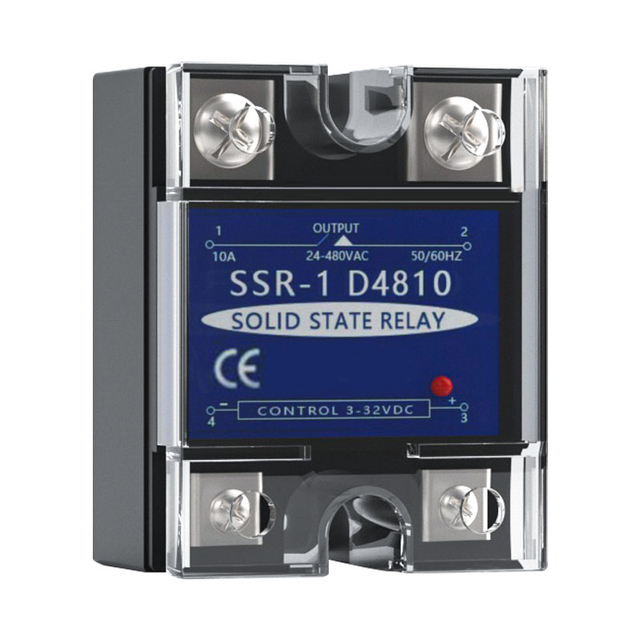 SSR Series Solid State Relay SSR-D4825 10-120A Direct Selling by Manufacturer for Single-Phase DC-Controlled AC3-32VDC Relay