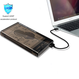 กล่องใส่ฮาร์ดดิสก์/SSD ขนาด 2.5 นิ้ว แบบ USB 3.0 เป็น SATA III ผลิตจากพลาสติก ติดตั้งได้โดยไม่ต้องใช้เครื่องมือ และรองรับการถอดเปลี่ยนได้โดยไม่ต้องปิดเครื่อง (Hot-swap) พร้อมใช้งาน (Plug & Play) - Product Image 4