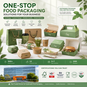 Cajas de Papel para Hamburguesas Francesas para Llevar, con Logotipo Personalizado, para Pollo para Llevar, Contenedores Desechables de Grado Alimenticio para Comida Rápida - Product Image 6